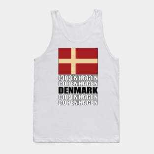 Flag of Denmark Tank Top